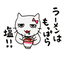 girls cat sticker #8894408