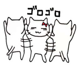 girls cat sticker #8894414