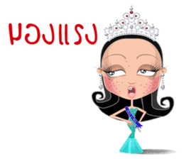 Miss Li-Nee Next World 2016 sticker #8894876