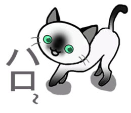 Cat of my family sticker #8894948