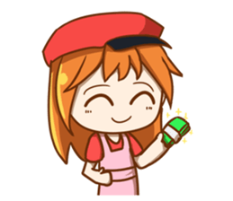 Cute Seller (EN) sticker #8895473