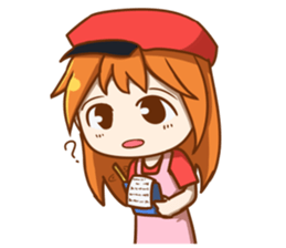 Cute Seller (EN) sticker #8895474