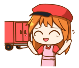 Cute Seller (EN) sticker #8895476