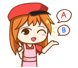 Cute Seller (EN) sticker #8895477