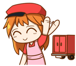 Cute Seller (EN) sticker #8895478