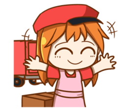 Cute Seller (EN) sticker #8895483