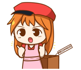 Cute Seller (EN) sticker #8895484