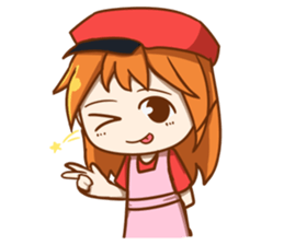 Cute Seller (EN) sticker #8895486