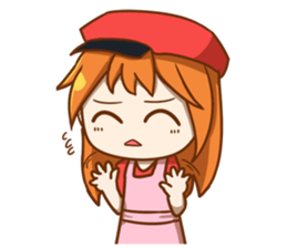 Cute Seller (EN) sticker #8895493