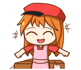 Cute Seller (EN) sticker #8895497