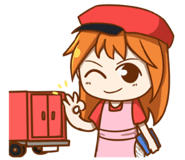 Cute Seller (EN) sticker #8895498