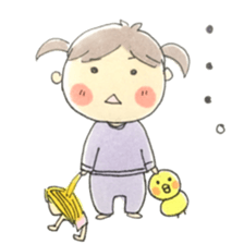 Busy dad & daughter sticker #8895649