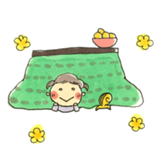 Busy dad & daughter sticker #8895660