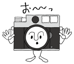 Film camera love sticker #8895816