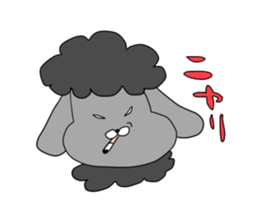 It called pu-chan. sticker #8895859