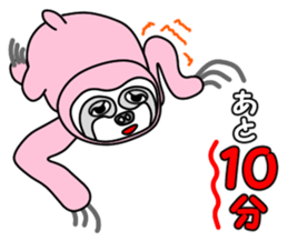 JIN-JIN Sloth Life 2 sticker #8896037