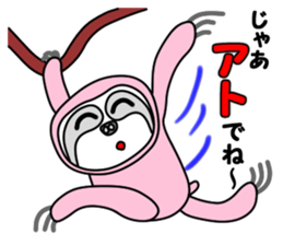 JIN-JIN Sloth Life 2 sticker #8896041