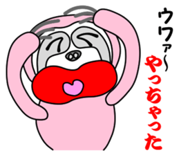 JIN-JIN Sloth Life 2 sticker #8896042