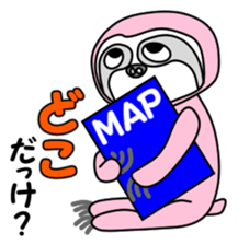 JIN-JIN Sloth Life 2 sticker #8896046