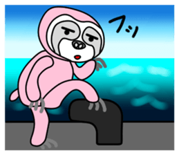 JIN-JIN Sloth Life 2 sticker #8896052