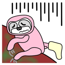 JIN-JIN Sloth Life 2 sticker #8896059