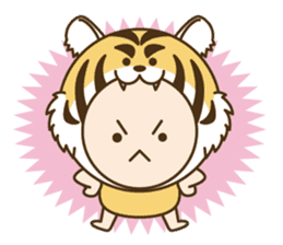 Happy New Year! Cute animal "zodiac" sticker #8896230