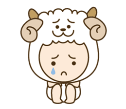 Happy New Year! Cute animal "zodiac" sticker #8896235