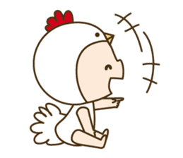 Happy New Year! Cute animal "zodiac" sticker #8896237