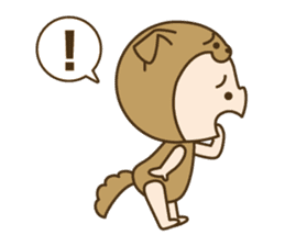 Happy New Year! Cute animal "zodiac" sticker #8896238