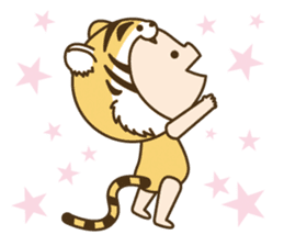 Happy New Year! Cute animal "zodiac" sticker #8896242