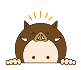 Happy New Year! Cute animal "zodiac" sticker #8896251