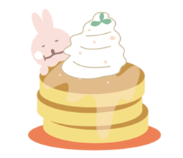 a gluttonous rabbit 3 sticker #8896349