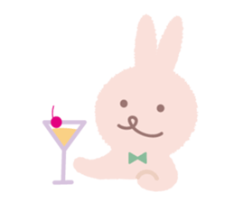 a gluttonous rabbit 3 sticker #8896351