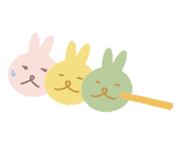 a gluttonous rabbit 3 sticker #8896357