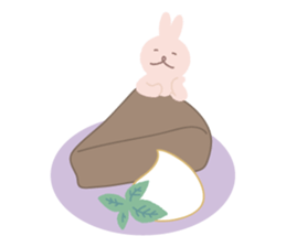 a gluttonous rabbit 3 sticker #8896361