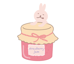 a gluttonous rabbit 3 sticker #8896363