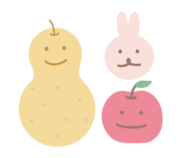 a gluttonous rabbit 3 sticker #8896364