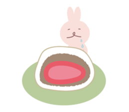 a gluttonous rabbit 3 sticker #8896369