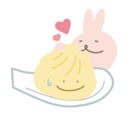 a gluttonous rabbit 3 sticker #8896374