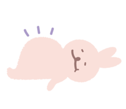 a gluttonous rabbit 3 sticker #8896380