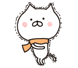 white cat maomao 3 Thaiwanese (Chinese) sticker #8896717