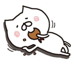 white cat maomao 3 Thaiwanese (Chinese) sticker #8896737