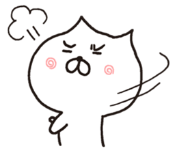 white cat maomao 3 Thaiwanese (Chinese) sticker #8896739