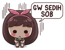 Stiker Sedih Kumpulan Stiker Keren Stiker Sedih Kumpulan Stiker Keren