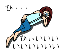 UZAI woman 6 sticker #8897046