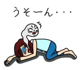 UZAI woman 6 sticker #8897051