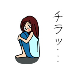 UZAI woman 6 sticker #8897054