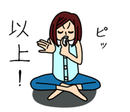 UZAI woman 6 sticker #8897058