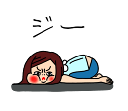 UZAI woman 6 sticker #8897063