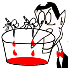 Dracula the Vampire sticker #8897468